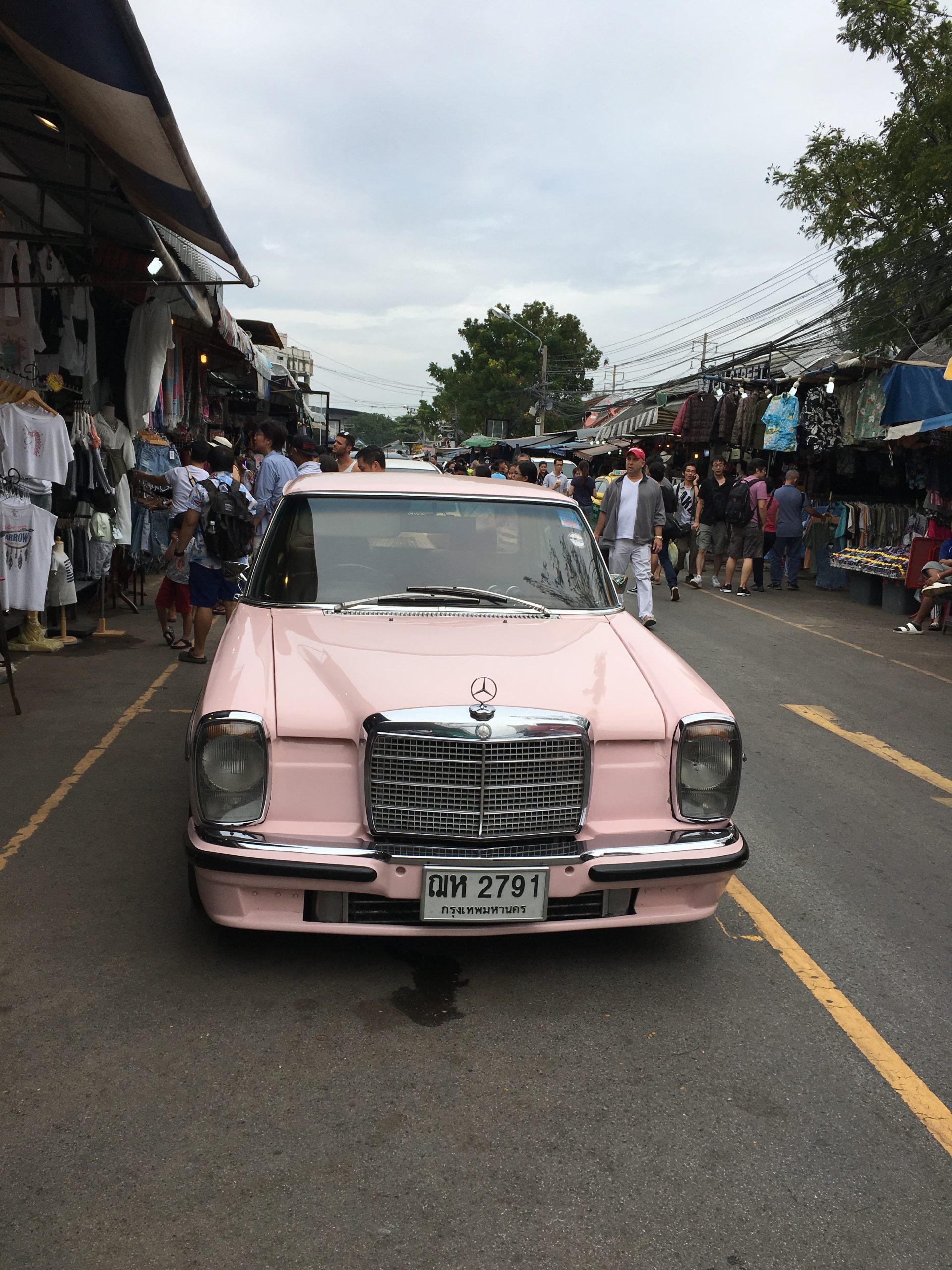 Pink Mercedes